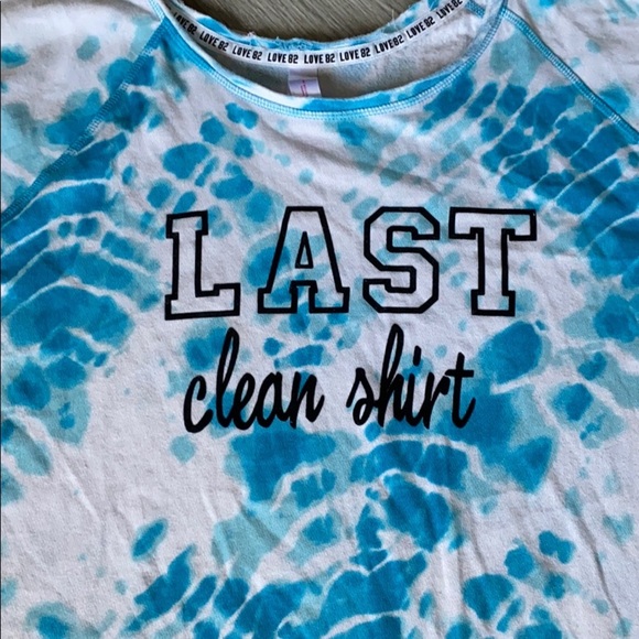 No Boundaries Tie Dye 3/4 Sleeve Sweatshirt - Picture 2 of 4